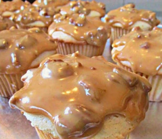 Pecan Candy Cupcakes